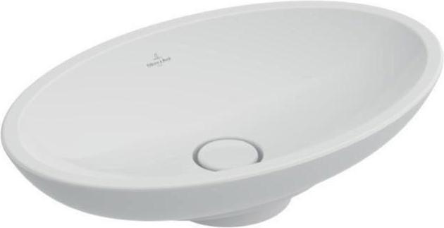 Produktbild Villeroy & Boch V&B Aufsatzwaschtisch LOOP & FRIENDS 585x380mm mit ÜL we C+ (380 mm, 585 mm)