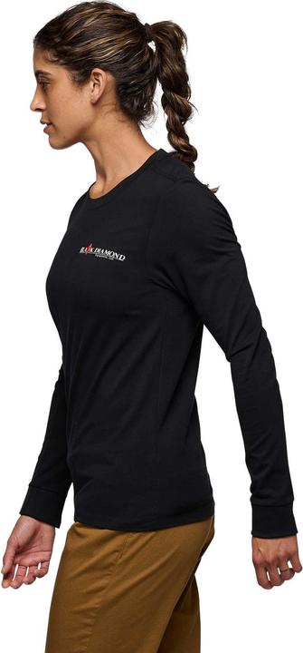 Actual product image Black Diamond Heritage Wordmark Ls Tee (XS)