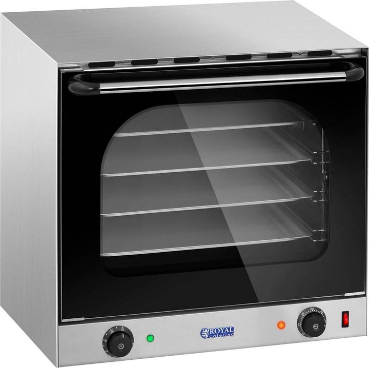 Produktbild Royal Catering Heissluftofen Gastro Pizza Backofen Konvektomat Kombidämpfer Backgerät 4 Bleche
