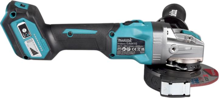 Actual product image Makita 40V Battery Angle Grinder GA041GZ (125 mm)