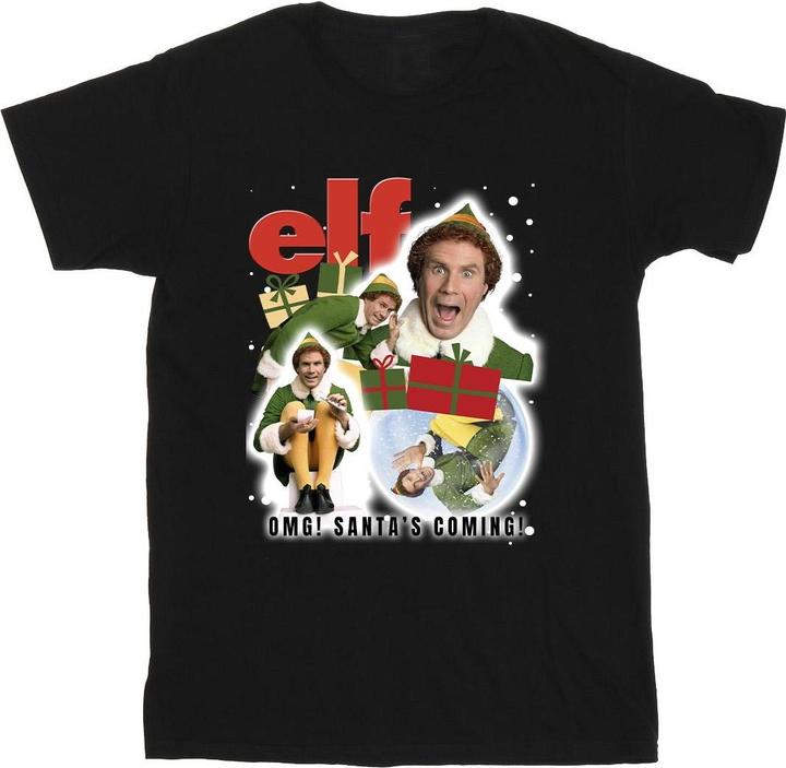 Elf Buddy Collage TShirt Mädchen