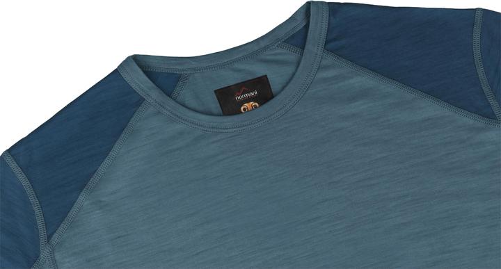 Actual product image Normani Men's merino long sleeve "Devonport" - 9183 (XL)