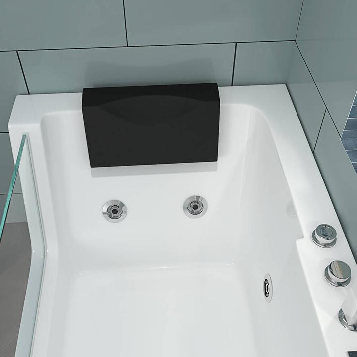 Produktbild Home Deluxe Whirlpool Badewanne INFINITY (rechts) Farblichttherapie - 170x80cm (80 cm, 170 cm)