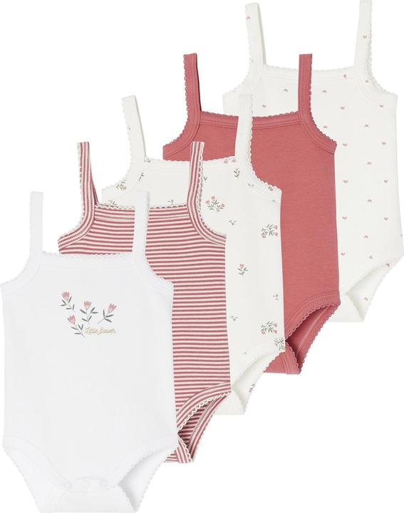Produktbild Vertbaudet 5er-Pack Baby Trägerbodys Bio-Baumwolle Oeko-Tex (74)