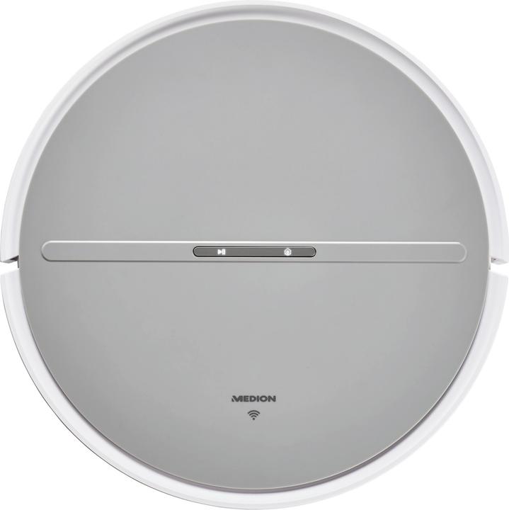Actual product image Medion MD 19719 Robot Vacuum Cleaner White App controlled
