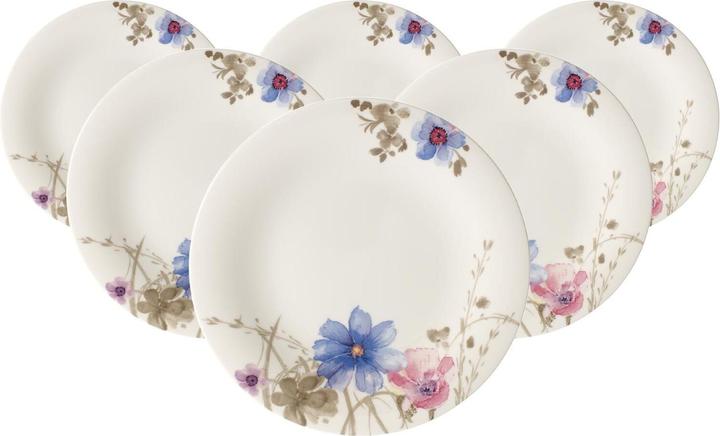 Produktbild Villeroy & Boch Multipack Mariefleur Gris Basic Frühstücksteller -NEU- - 6 Stück (6 x, 21.50 cm)