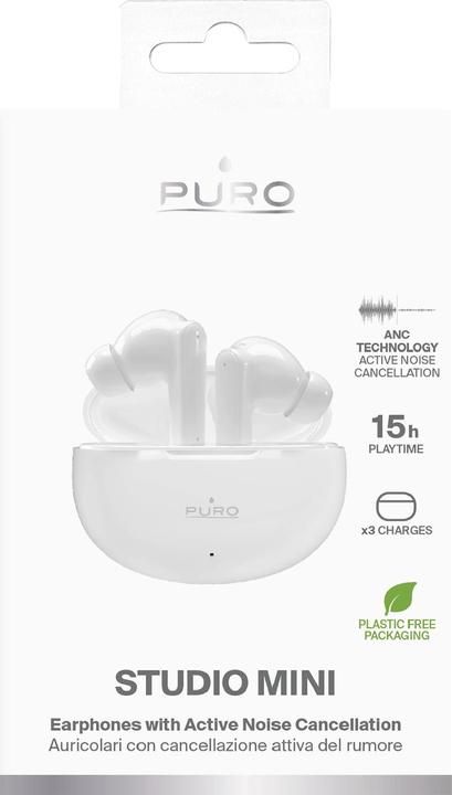 Immagine prodotto Puro Cuffie Bluetooth Studio Mini con tecnologia ANC (ANC, Senza fili)