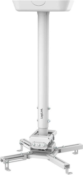 LogiLink staffa beamer lunghezza braccio 595-895 mm bianco (Soffitto)