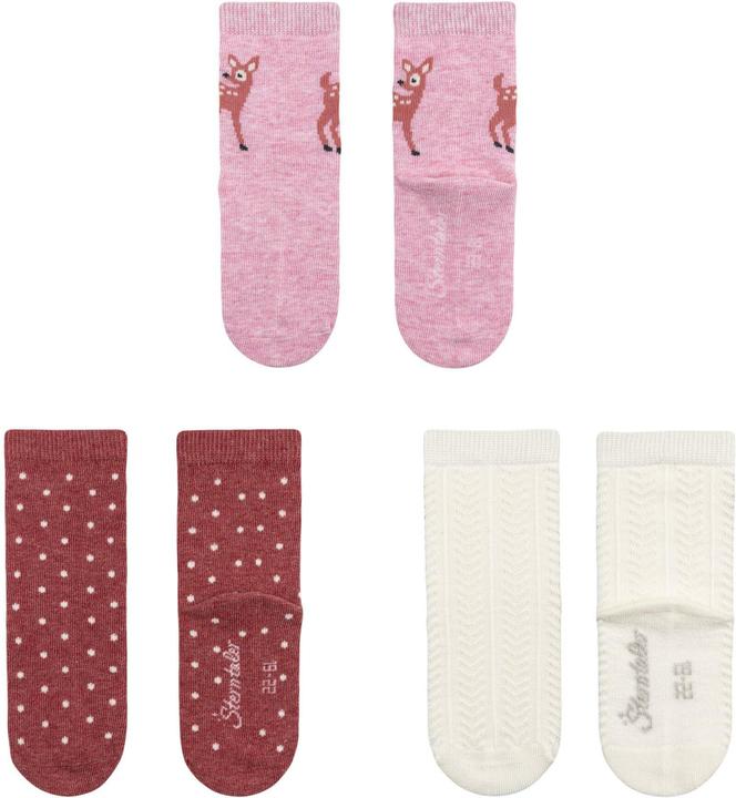 Immagine prodotto Sterntaler Set di 3 calzini fawn ecru taglia 18 (confezione da 3, 18)