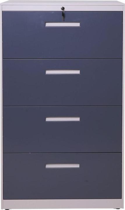 Actual product image Jamb Lockable hanging file cabinet (132 x 76 x 46 cm)