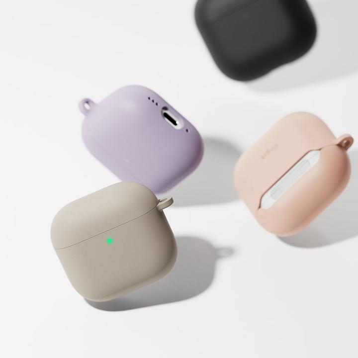 Produktbild Ringke Silicone Case for Apple AirPods 4 - Beige (Kopfhörer Tasche)