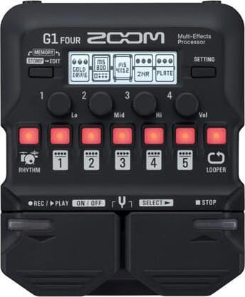 Produktbild Zoom G1 FOUR/M (EU/UK) Guitar Multi-Effects Pedal (Gitarre)