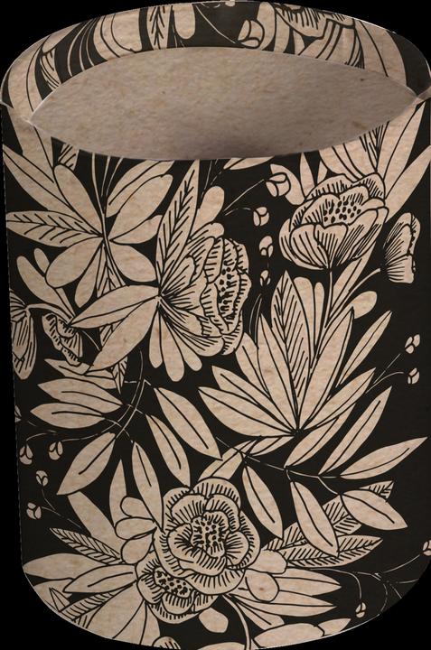 Clairefontaine Le Cerisier Blanc, Runder Stifteköcher Ø9x11 cm -