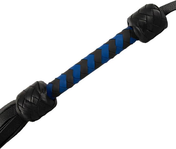 Image du produit Zado Flogger en cuir noir/royal