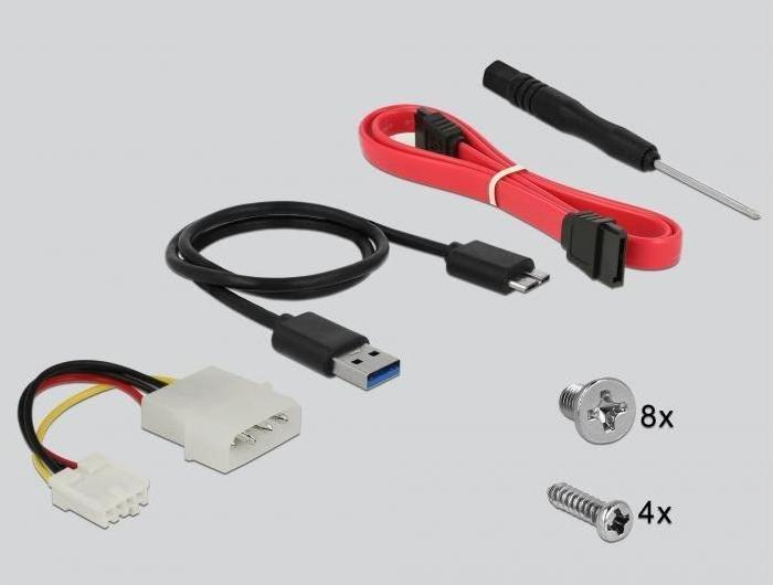 Immagine prodotto Delock SSD/HDD da 2,5″, USB 3.0 /s, SATA /s