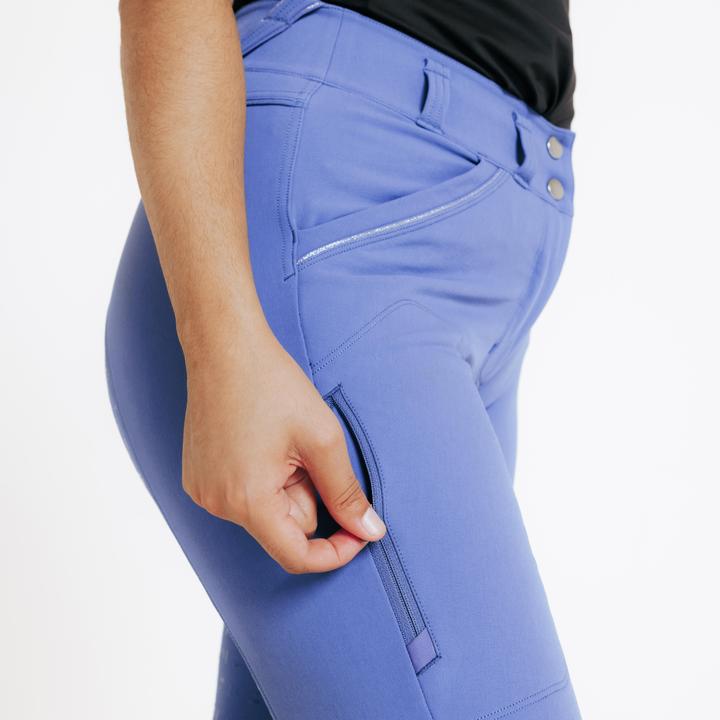 Actual product image Fouganza Reithose 900 Full Grip Damen blau (S)