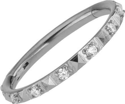 Bijouteria Ohrpiercing (Chirurgenstahl 316L, Kristall)
