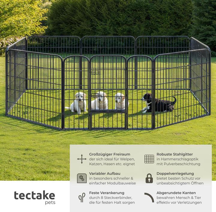 Actual product image tectake Puppy Playpen