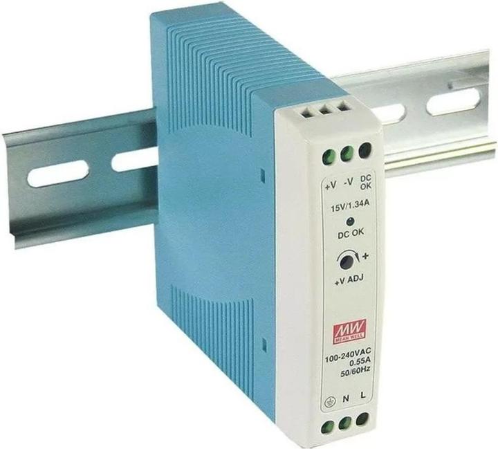 Actual product image Teltonika Din Rail Power Supply (Power supply)