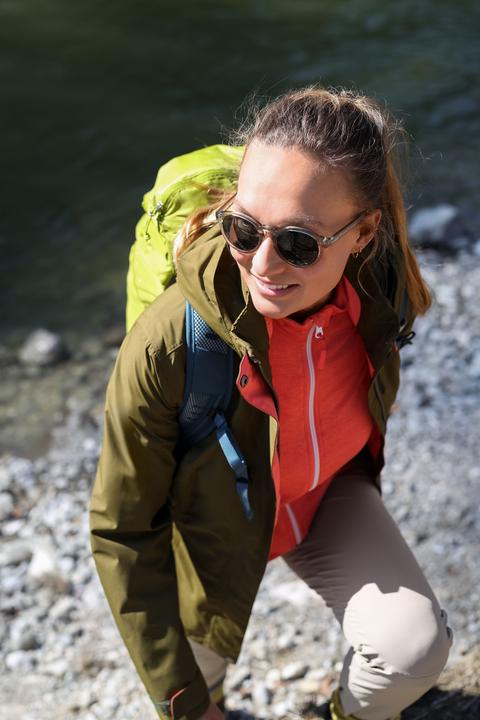 Produktbild Maier Sports leichte Damen-Outdoorhose "Karwendel" Wanderhose Funktionshose (teak) (M, L)