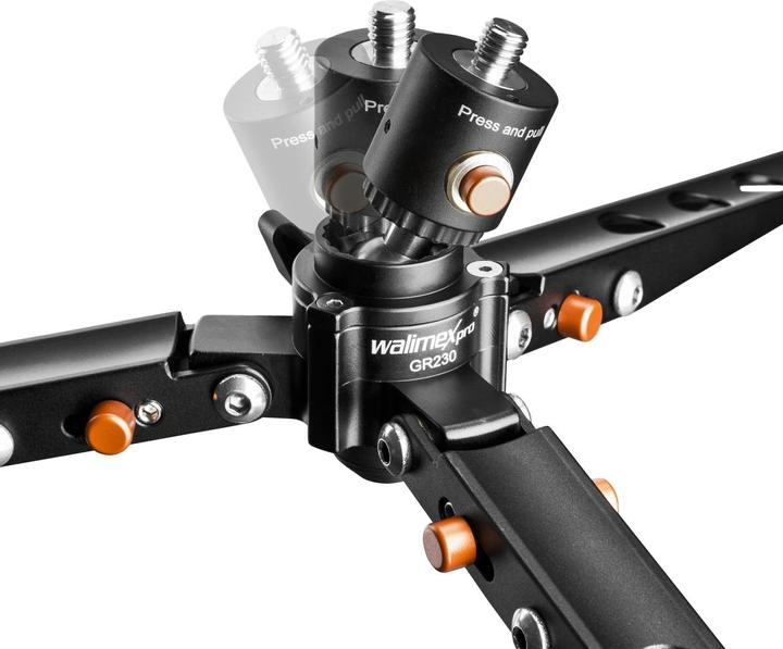 Produktbild Walimex pro pro Ground Rocker GR230 Bodenstativ und Standspinne (Metall, Kunststoff)