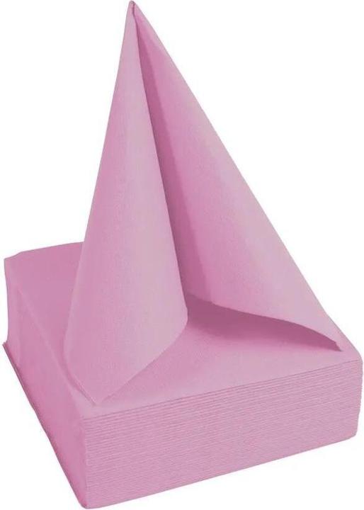 Produktbild PROnappe rosa 2-lagig 20,0 x 20,0 cm 50 St. (50 x, 20 x 20 cm)