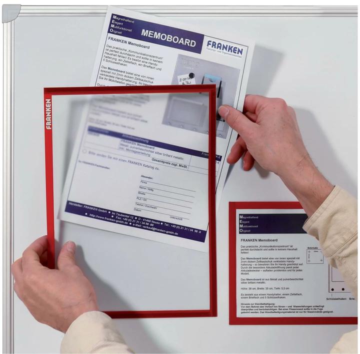 Actual product image Franken Document holder A4 ITSA4M03 bl (A4, 1 x)