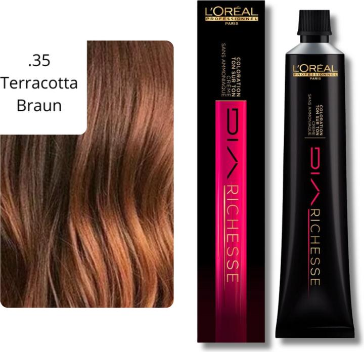 Actual product image L'Oréal Professionnel Dia Richesse (35 chestnut terracotta)