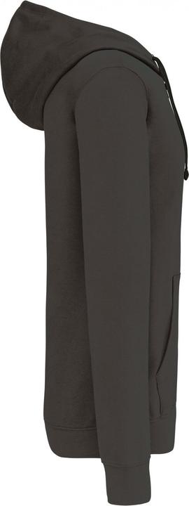 Immagine prodotto Kariban Felpa con cappuccio e zip a contrasto (4XL)