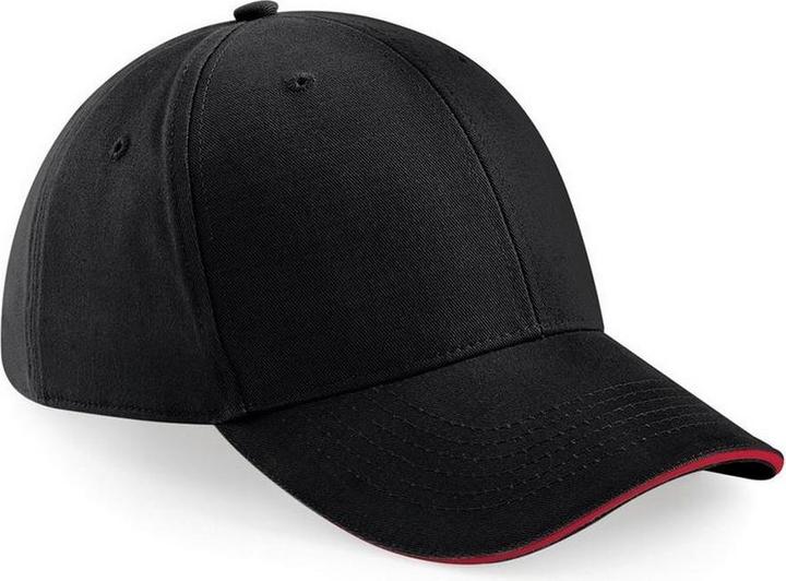Beechfield Athleisure Baseball Kappe Baumwolle (2 Stückpackung) (One Size)