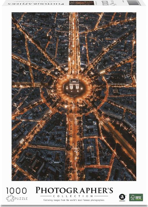 Actual product image Jensen Arc de Triomphe Paris 1000 parts (Sebastien Nagy) (1000 pieces)