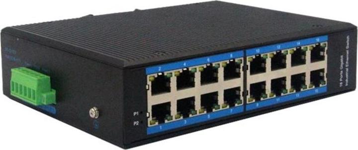Produktbild Digitus Industrial 16-Port Gigabit Switch, Unmanaged (16 Ports)