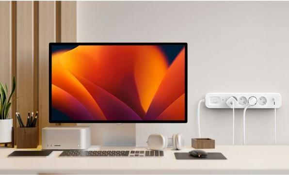 Produktbild Belkin Surgemaster Überspannungsschutz (4 x, USB-A, CEE 7/3, USB-C, 2 m)