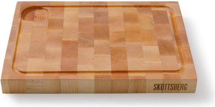 Produktbild Skottsberg Schneidbrett 35 x 25 x 3.5 cm, Ahorn Holz, Stirnholz