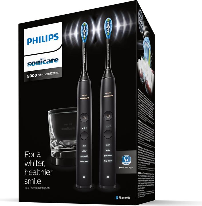 Produktbild Philips Sonicare DiamondClean 9000 Doppelpack (Schallzahnbürste)