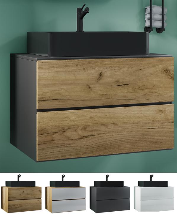 VCM Lavabo 2 pezzi Lavabo Lendas S BL