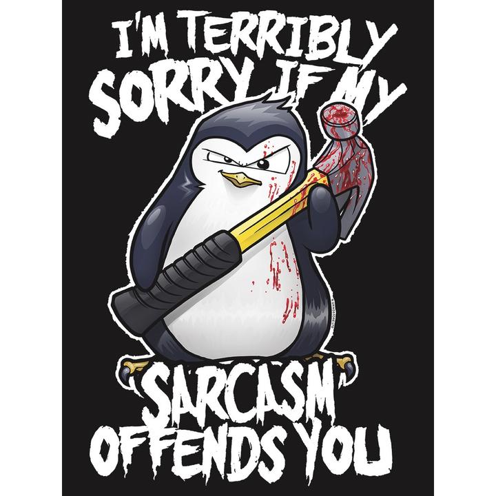 Actual product image Psycho Penguin Tanktop Sarcasm