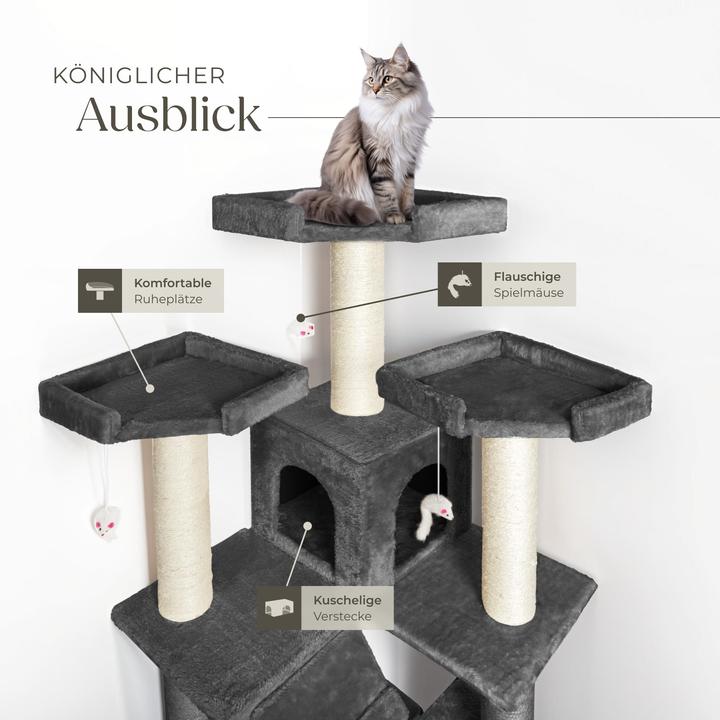 Image du produit tectake Knuti (186 cm, Anthracite)