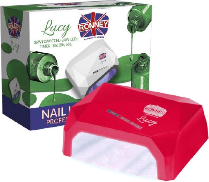 Produktbild Ronney Lucy Nagellampe CCFL + LED 36W (Nagellacktrockner, Weiss)