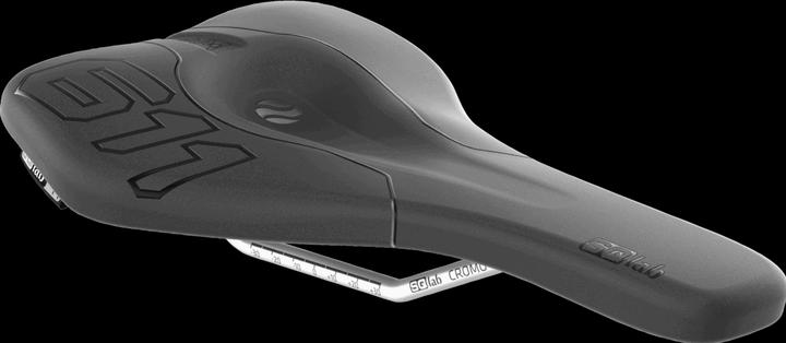 Actual product image Sqlab 611 Ergowave bicycle saddle CrMo