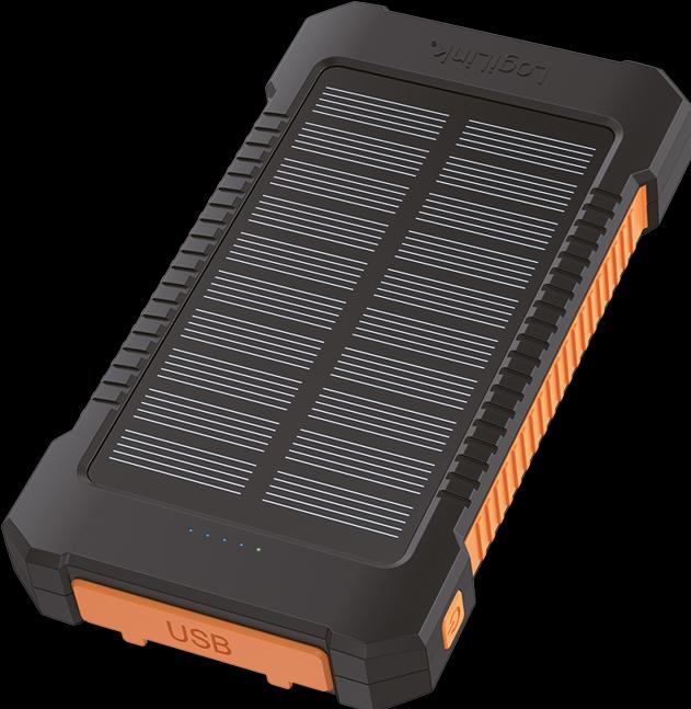 Produktbild LogiLink Solar-Powerbank (6000 mAh, 12 W)