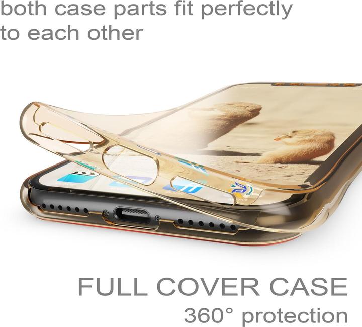 Actual product image Nalia 360 degree cell phone case (Apple iPhone XS, Apple iPhone X)