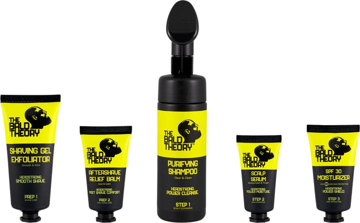 Actual product image The Bald Theory Set of 5 (Liquid shampoo)