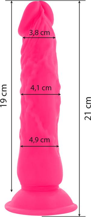 Immagine prodotto Diversia Dildo flessibile con vibrazione e base di aspirazione