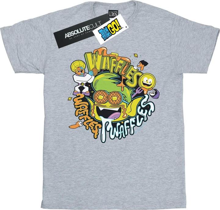 Teen Titans Go Waffle Mania TShirt (XXL)