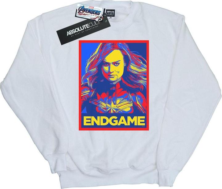 Avengers Endgame Captain Poster Sweatshirt Jungen
