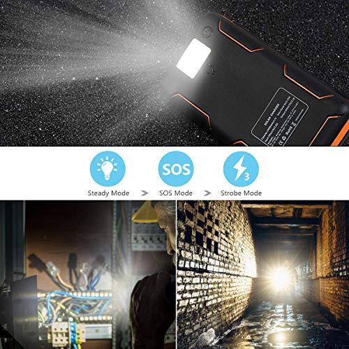 Immagine prodotto A Addtop Banca di energia solare (25000 mAh, 5 W, 92.50 Wh)