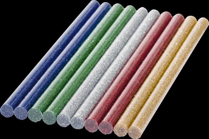 Bosch Zubehör Schmelzkleber Glitter 7 mm 10 Stck., Glitter
