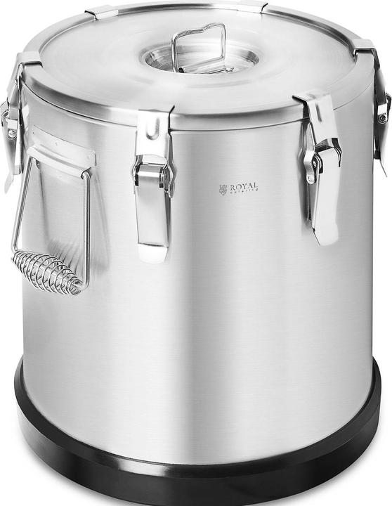 Produktbild Royal Catering Thermobehälter Edelstahl Thermobox Warmhaltebehälter Speisen Thermoport 22 L (22 l)