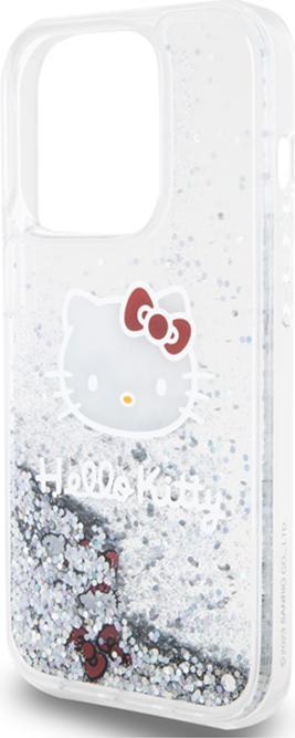Image du produit Hello Kitty HKHCP13XLIKHET iPhone 13 Pro Max 6.7" srebrny/argent hardcase Liquid Glitter Charms Kitt (Apple iPhone 13 Pro Max)